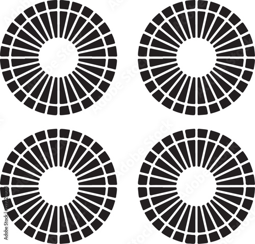 Circular Radial Chart Vector Bundle

