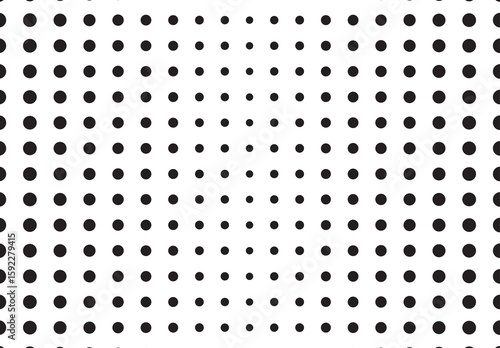 Background of circular grains arranged neatly in small to large order