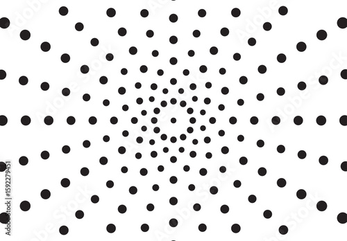 Background of circular grains arranged lengthwise and centered in the middle
