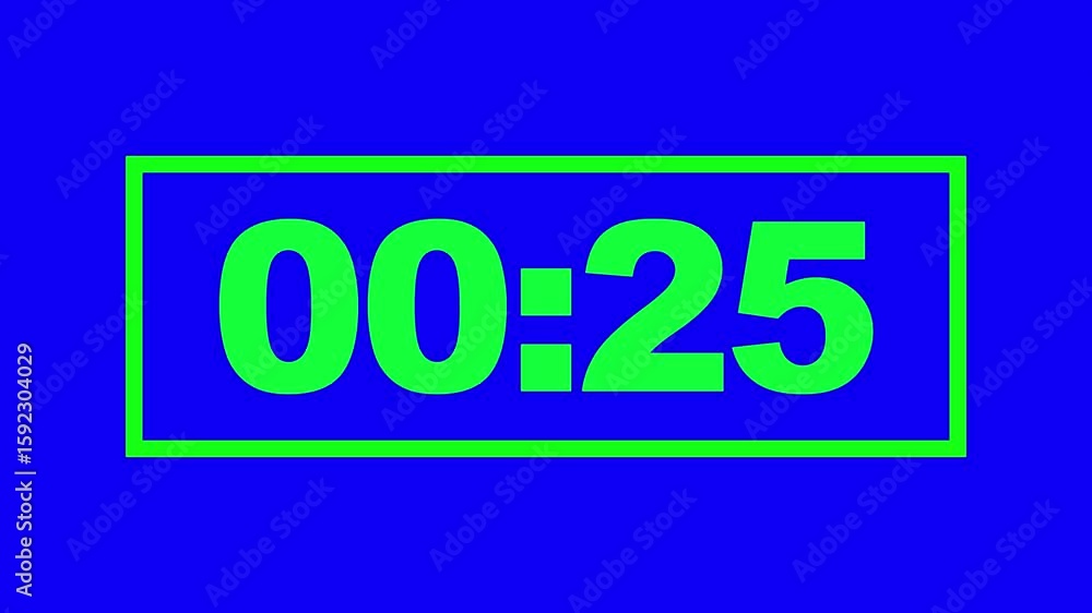 Thirty seconds countdown animation from 30 seconds to 0 seconds with alpha channel, 30 second countdown timer on blue background. Circle countdown timer from 30 to 0 seconds, Countdown video Thirty seconds countdown animation from 30 seconds to 0 seconds with alpha channel, 30 second countdown timer on blue background. Circle countdown timer from 30 to 0 seconds, Countdown video