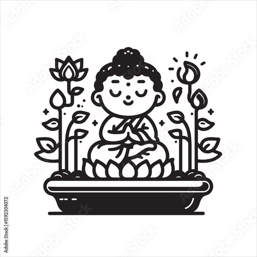 Cute Buddha