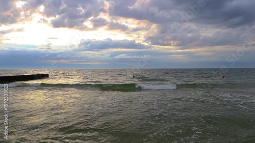The Baltic Sea in summer