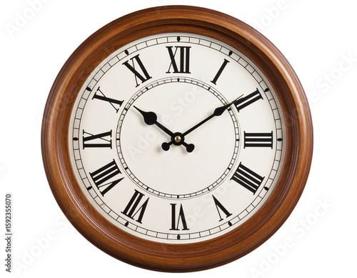  Classic Analog Wall Clock with Roman Numerals