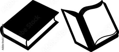 Open book vector art, open book art, books vector art design, Vector of modern books art, open book isolated