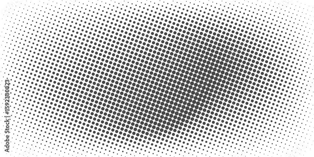 Naklejka premium Dots halftone white and blue color pattern gradient grunge texture background. Dots pop art comics sport style vector illustration halftone. modern