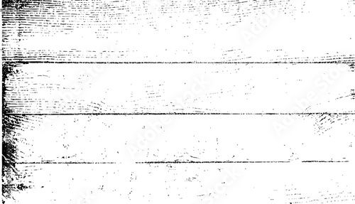 Black and white textured background of weathered wooden planks with visible grain and imperfections