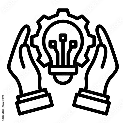 Future-Ready Business  Icon Element For Design