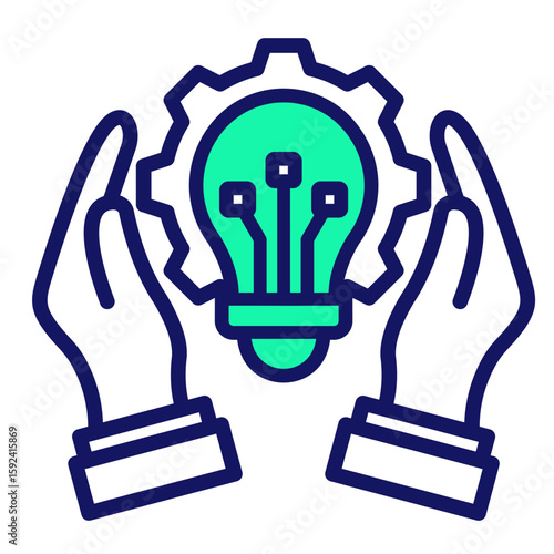 Future-Ready Business  Icon Element For Design
