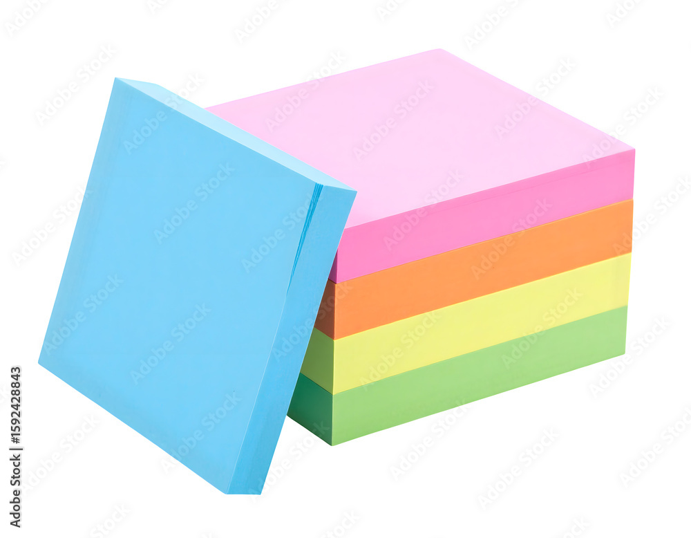 colorful sticky notes isolated on white background colorful sticky notes isolated on white background