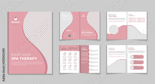 Spa Company Profile Design