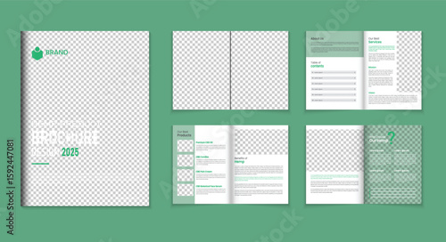 Hemp Product Brochure Design Template