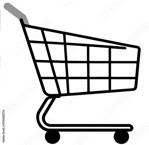 shopping cart symbol icon a...