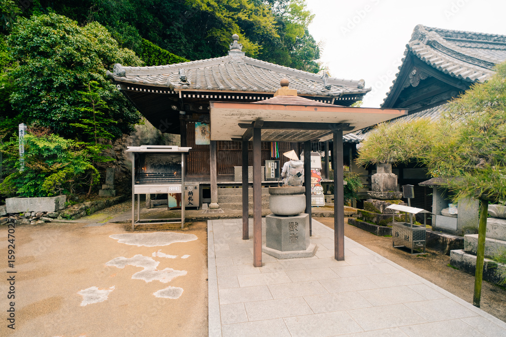 Fototapeta premium shikoku, JAPAN - may 2 2025 Koyama Temple No. 74 in the Shikoku Pilgrimage