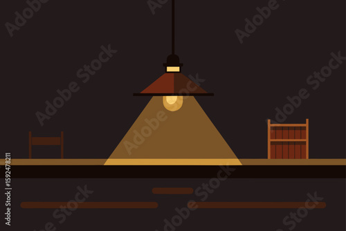 night view of the house