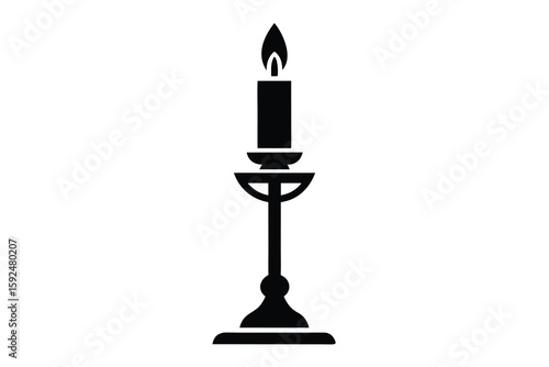 candlestick vector icon