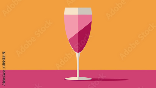 two glasses with champagne