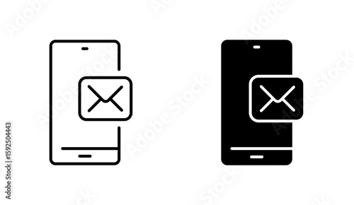 Phone and mail icon