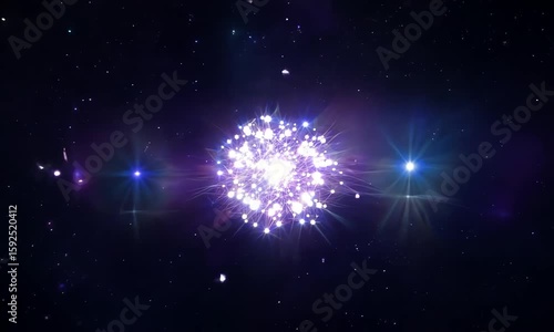 Swirling Gas in Star Cluster