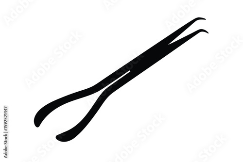 tweezers vector icon