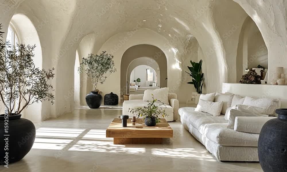 Light-Filled, Minimalist Living Room Light-Filled, Minimalist Living Room