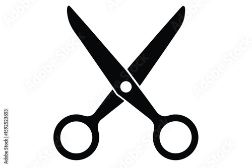 scissors  for haircuts  vector icon