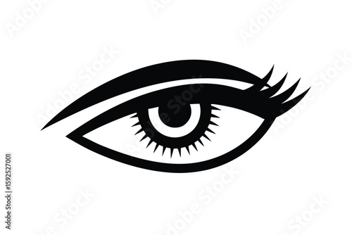 eyeliner vector icon