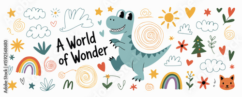 abstract vector illustration of  floral background