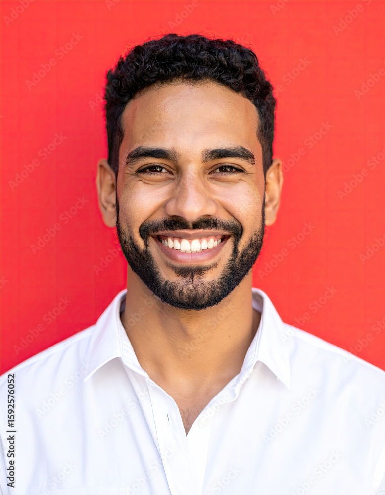 Obraz premium Portrait of a smiling man (5)