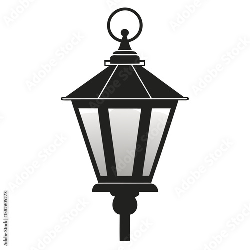 old street lamp