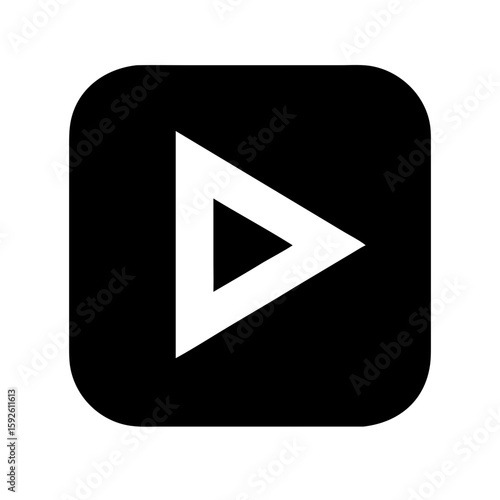 Google Play icon vector illustration