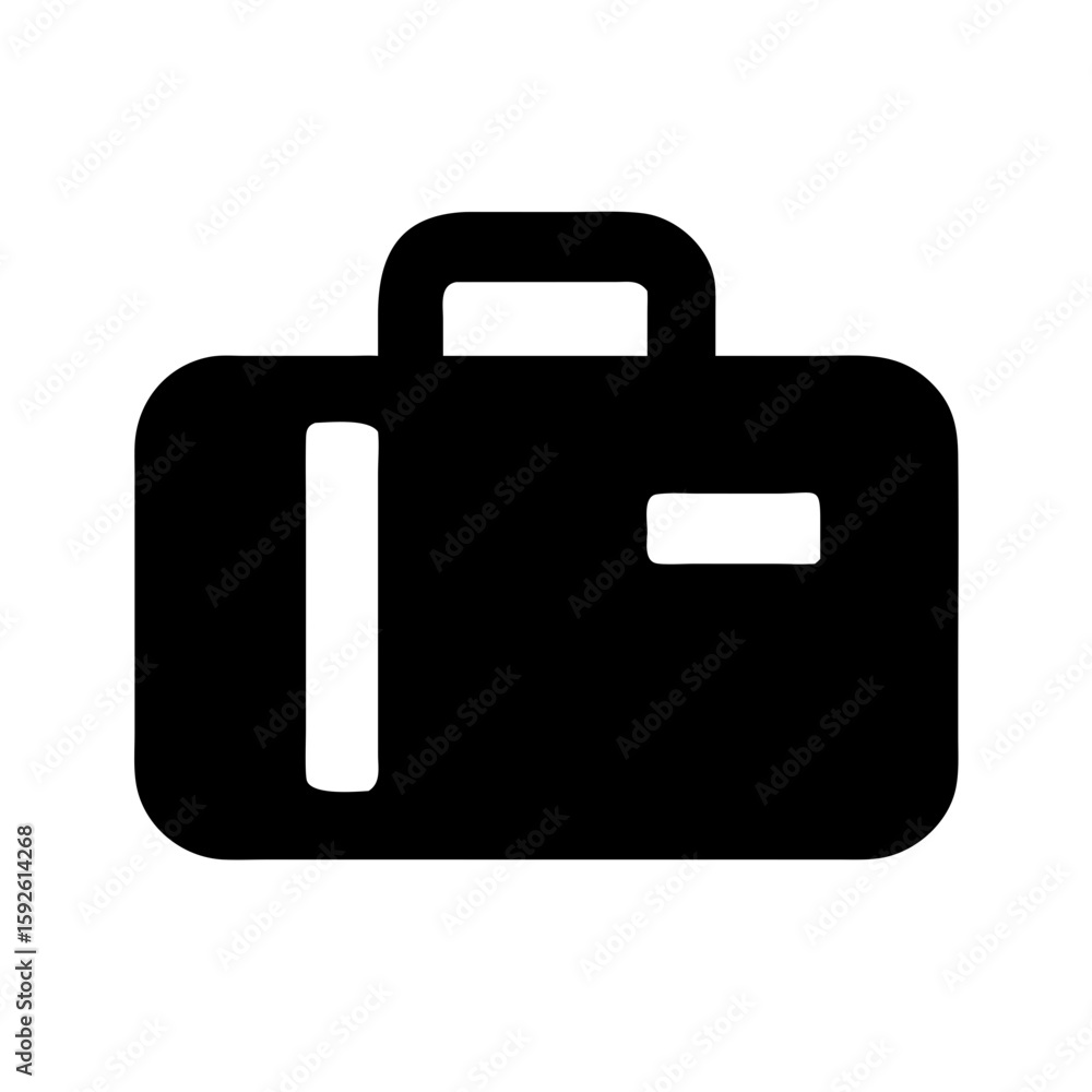 Suitcase icon vector illustration Suitcase icon vector illustration