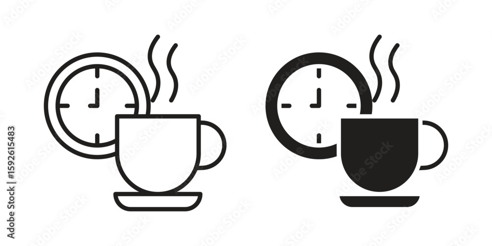 Obraz premium Break icons design vector graphic recourse