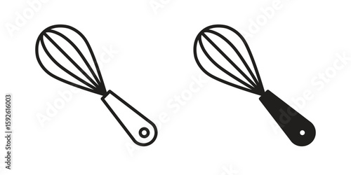 Whisk icons design vector graphic recourse