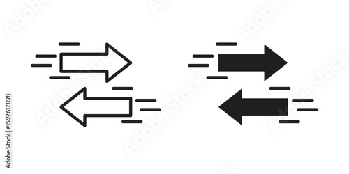 Transfer icons design vector graphic recourse