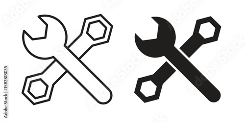 Tools icons design vector graphic recourse