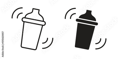 Shaker icons design vector graphic recourse