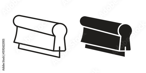 Print screen icons design vector graphic recourse