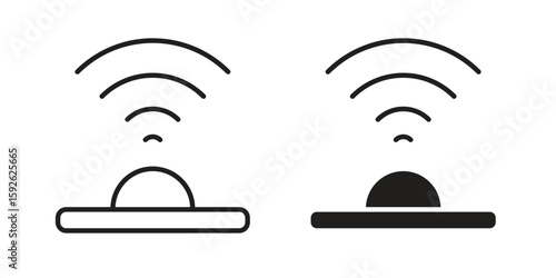 Infrared icons design vector graphic recourse