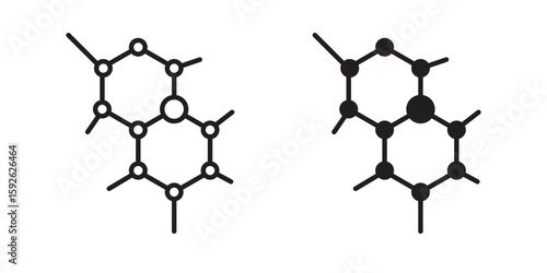 Hormones icons design vector graphic recourse