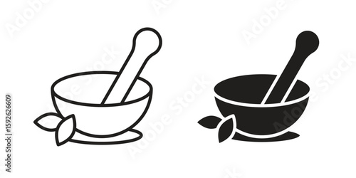 Herbal medicine icons design vector graphic recourse