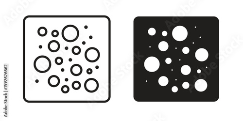 Heat Map icons design vector graphic recourse
