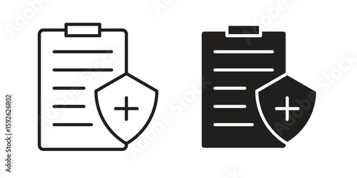 Health insurance icons design vector graphic recourse