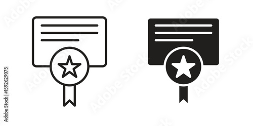 Diploma icons design vector graphic recourse