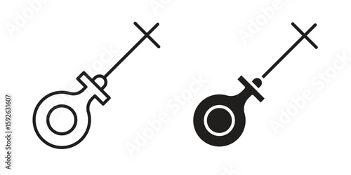 Car dipstick icons design vector graphic recourse