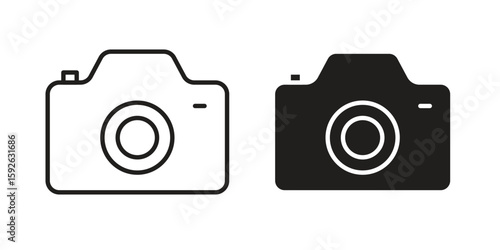 Camera icons design vector graphic recourse