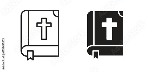 Bible icons design vector graphic recourse