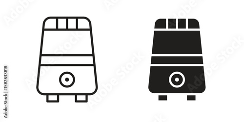 Air purifier icons design vector graphic recourse