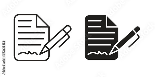 Agreement icons design vector graphic recourse