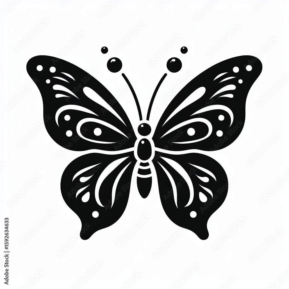 butterfly silhouette butterfly silhouette