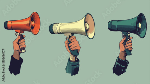 Digital Marketing Communication Concept Design